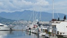Coal Harbour Marina and Mount Seymour (Vancouver, Canada)