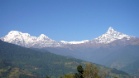 P1010624  Annapurna South (7219m), Hiunchuli (6441m) ja Machhapuchhare (6993m)
